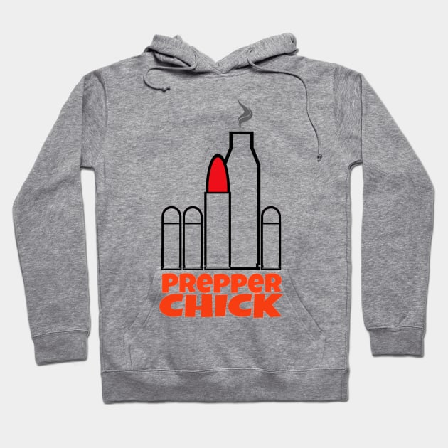 Prepper Chick Hoodie by Fiondeso